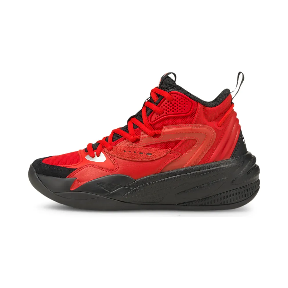 Puma Dreamer 2 Mid Basketball Shoes Black/Red (19485103)