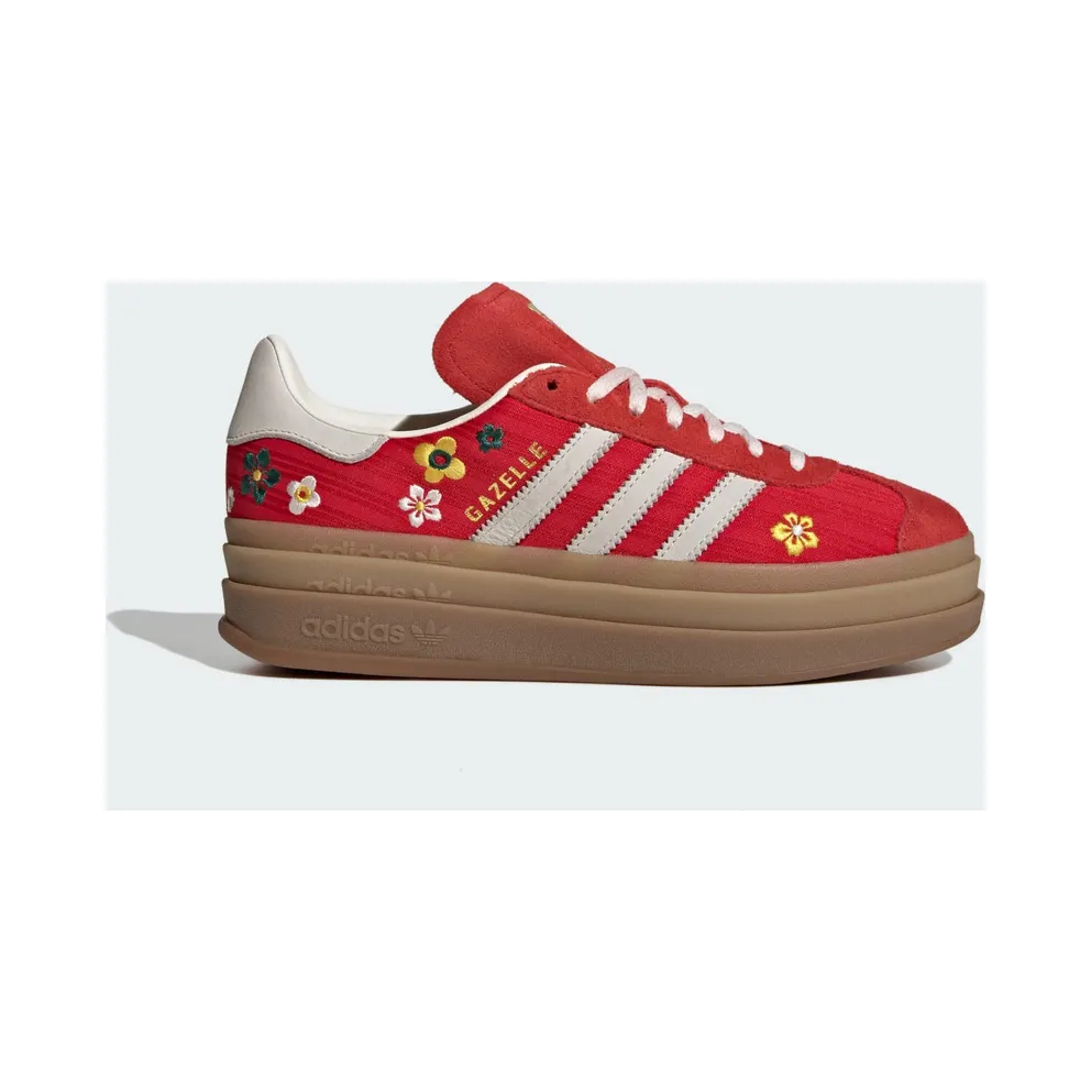 Adidas Gazelle Bold x Liberty London “Floral / Better Scarlet” (IH1921)