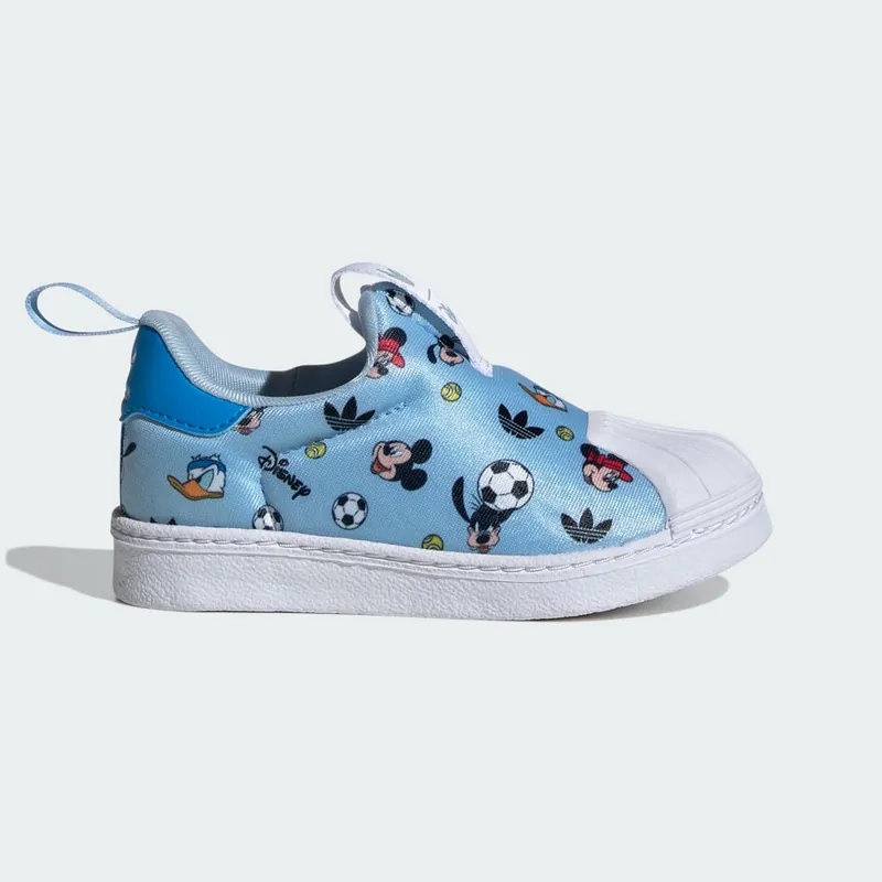 adidas Superstar 360 Disney Mickey Clear Sky Cloud White Bright Blue (IF3551)