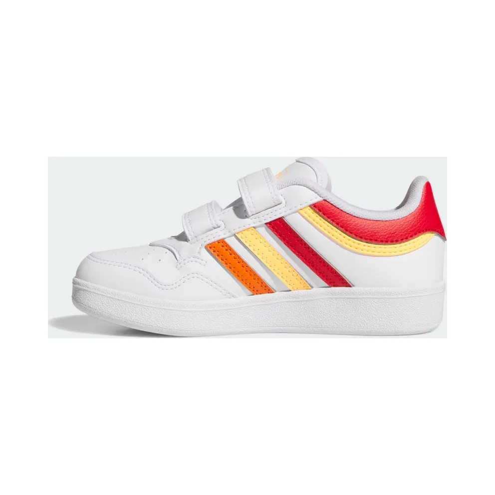Adidas Hoops 4.0 Cloud White / Better Scarlet / Flash Orange (JQ7866)