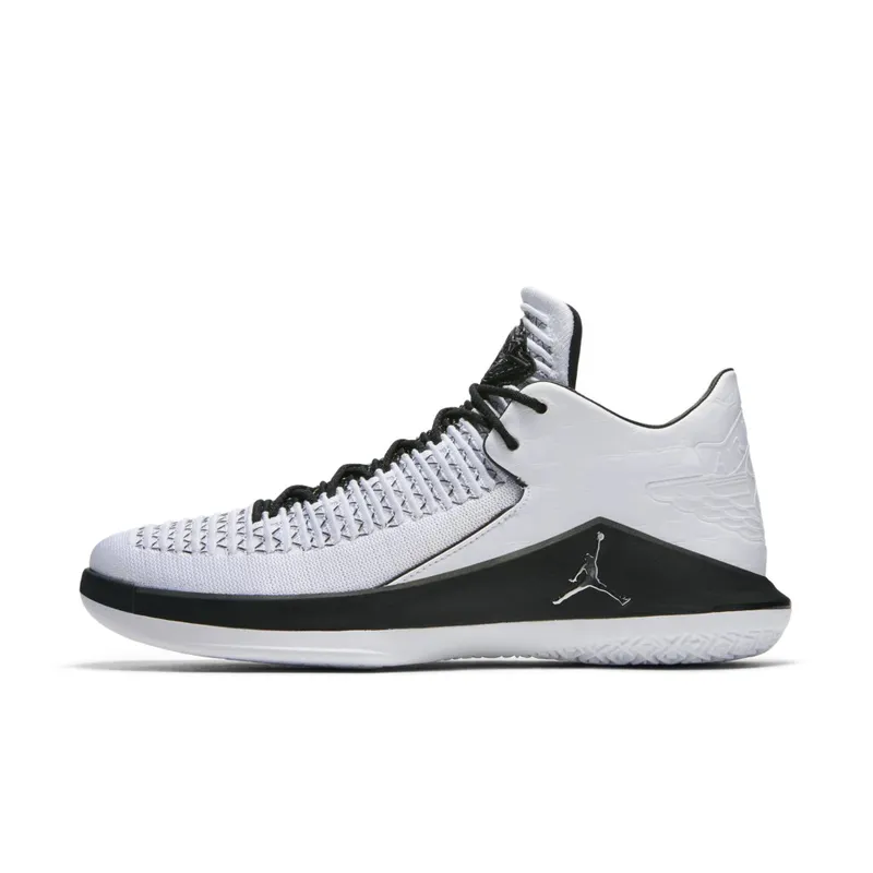 Jordan XXXII Low Wing It White/Metallic Silver-Black (AA1256-102)