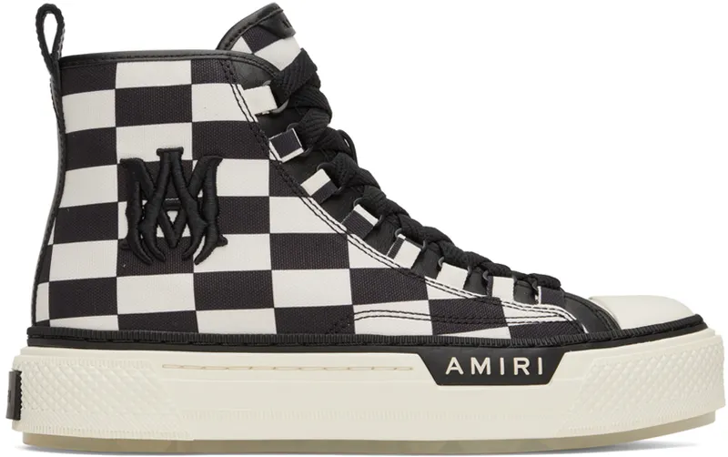 AMIRI Black & White M.A. Court Hi (AW22MFS010)