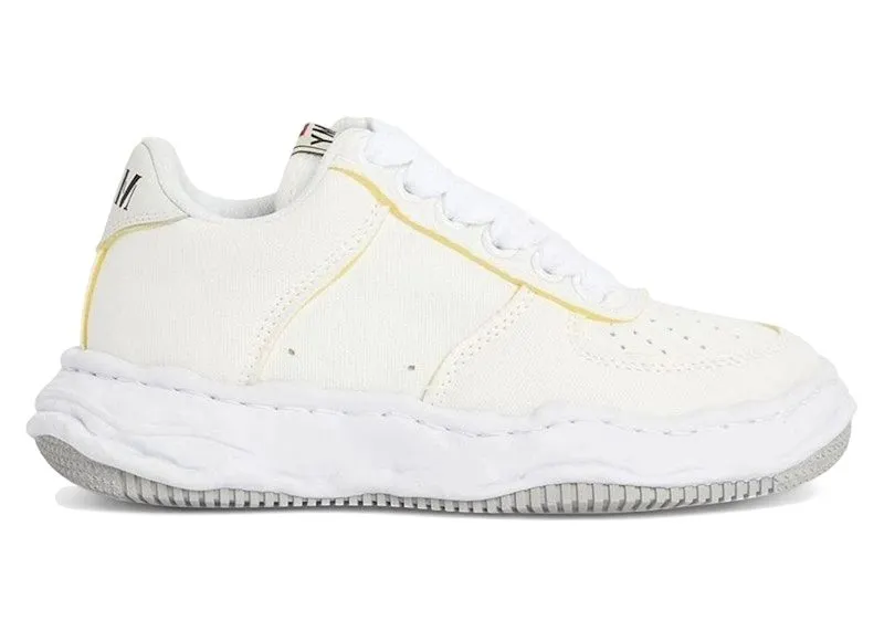 Maison Mihara Yasuhiro Wayne OG Sole Canvas Low White Canvas Sponge (A14FW731-WHT)