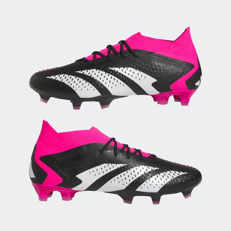 adidas Predator Accuracy.1 FG Black Team Shock Pink (GW4569)