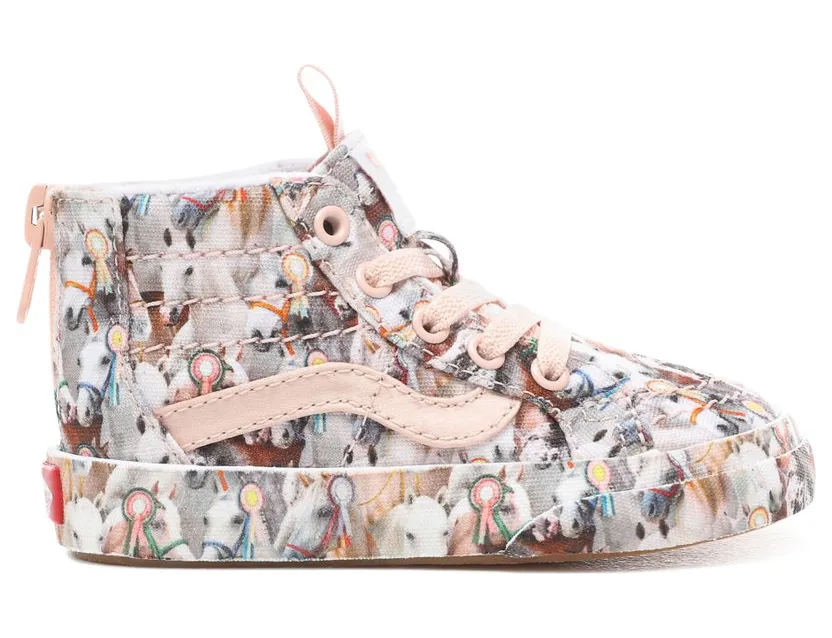 VANS Vans X Molo Sk8-hi Zip Peuterschoenen (Roze)