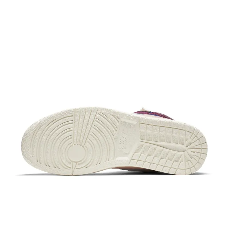 Jordan 1 Retro High Aleali May Court Lux (W) Bordeaux/Light Armory Blue-Sunset Tint (BV2613-600)
