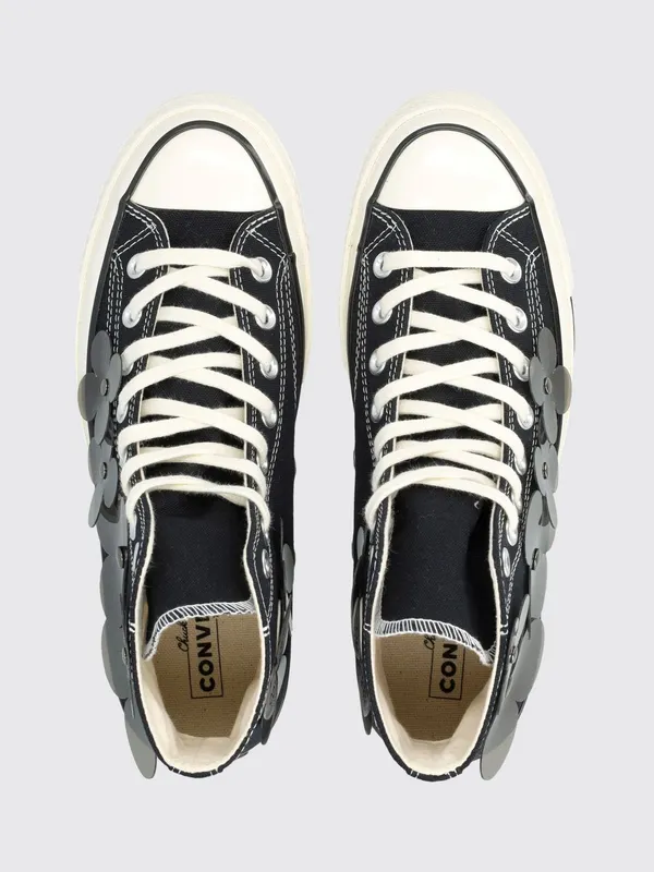 Converse Chuck 70 3-D Flourish Canvas with Applied Flowers Blue (A20662CTF)