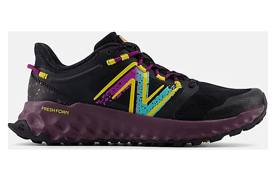NEW BALANCE FRESH FOAM Garoé “Black / Ginger Lemon / Fuchsia Purple” (WTGAROF1)