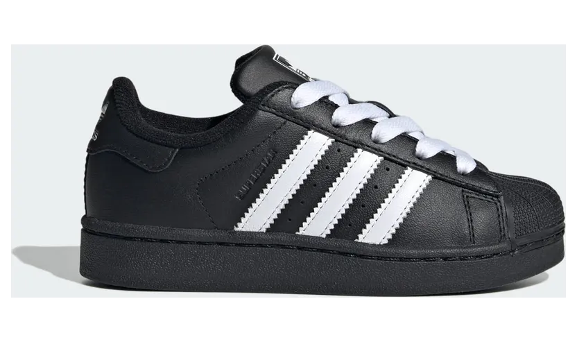 Adidas Superstar II PS “Core Black Cloud White Black Heel Tab” (JI0214)