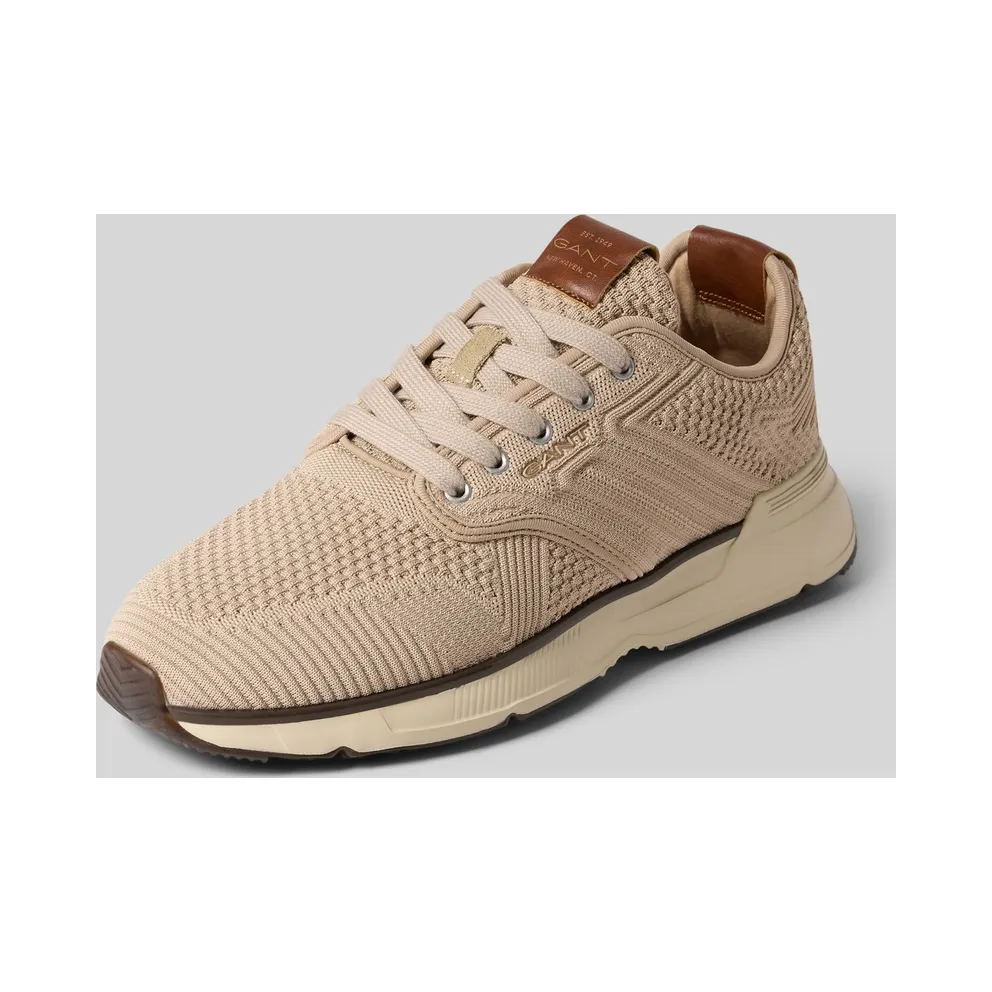 Gant van mix van leer and textiel model ‘Beeker’ (32638175)