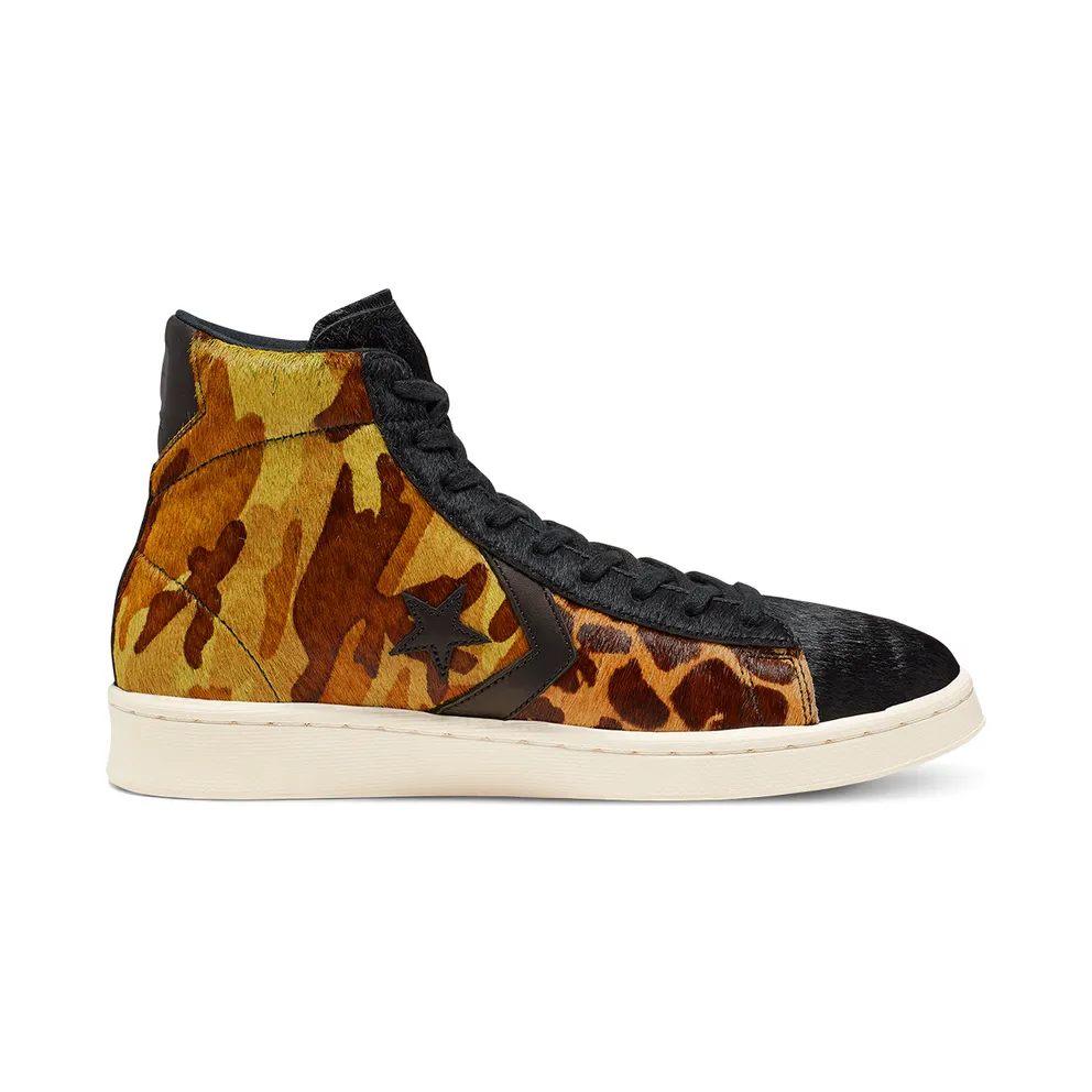 Converse Pro Leather ‘Pony Hair’ Black/Multi/Egret (165750C)