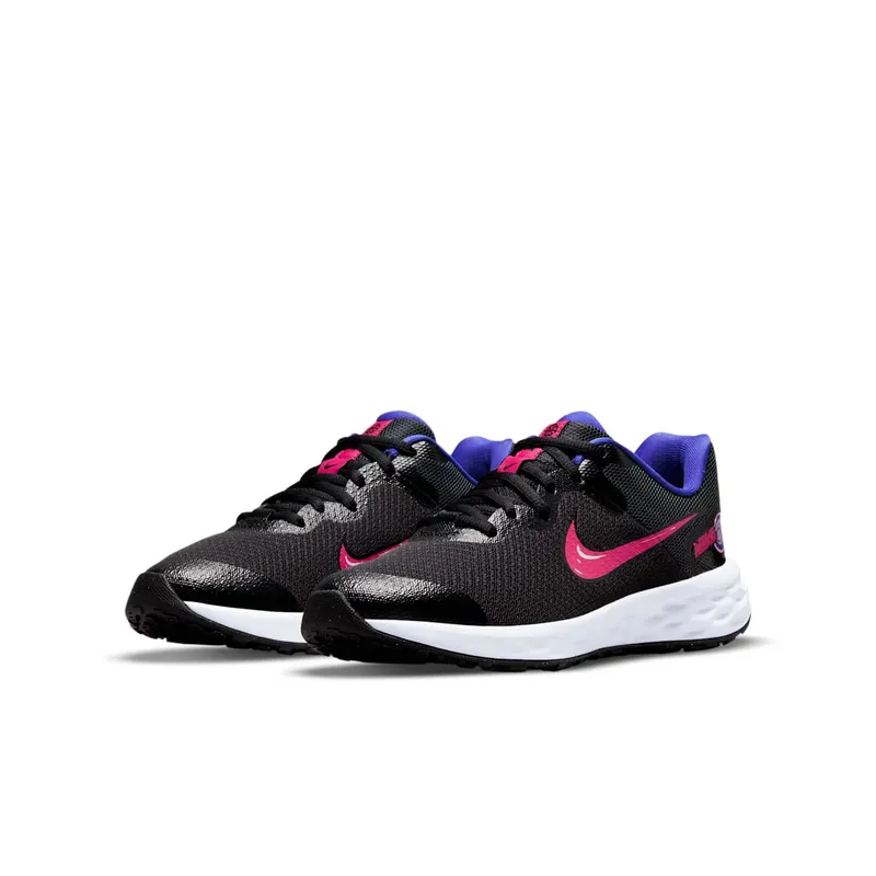 Nike Revolution 6 SE Older Kids’ Road Running Black 50% Sustainable Materials (DD1104-013)