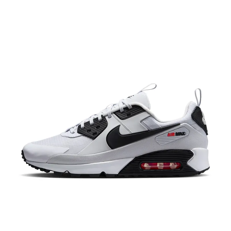 Nike Air Max 90 Pure Platinum/Bright Crimson/Black (IV5758-043)