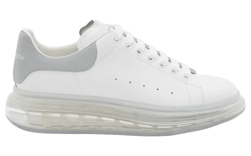 Alexander McQueen Oversized Grey Clear Sole
