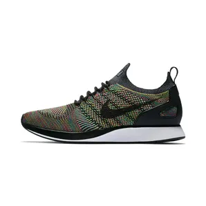 Nike Mariah Flyknit Racer Multi-Color “White / Volt / Chlorine Blue / Black” (918264-101)