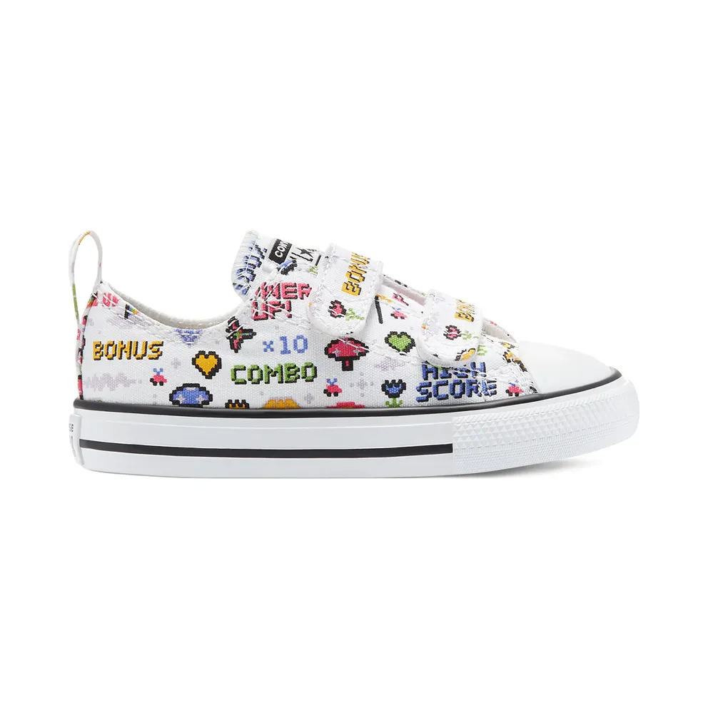Converse Gamer Easy-On Chuck Taylor All Star Low Top White/black/bold Pink (770172C)