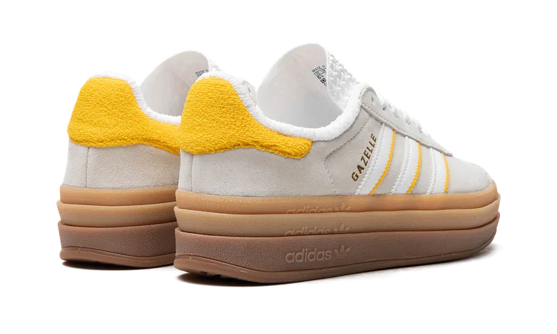 Adidas Gazelle Bold “Ivory Bold Gold” (IH9929)