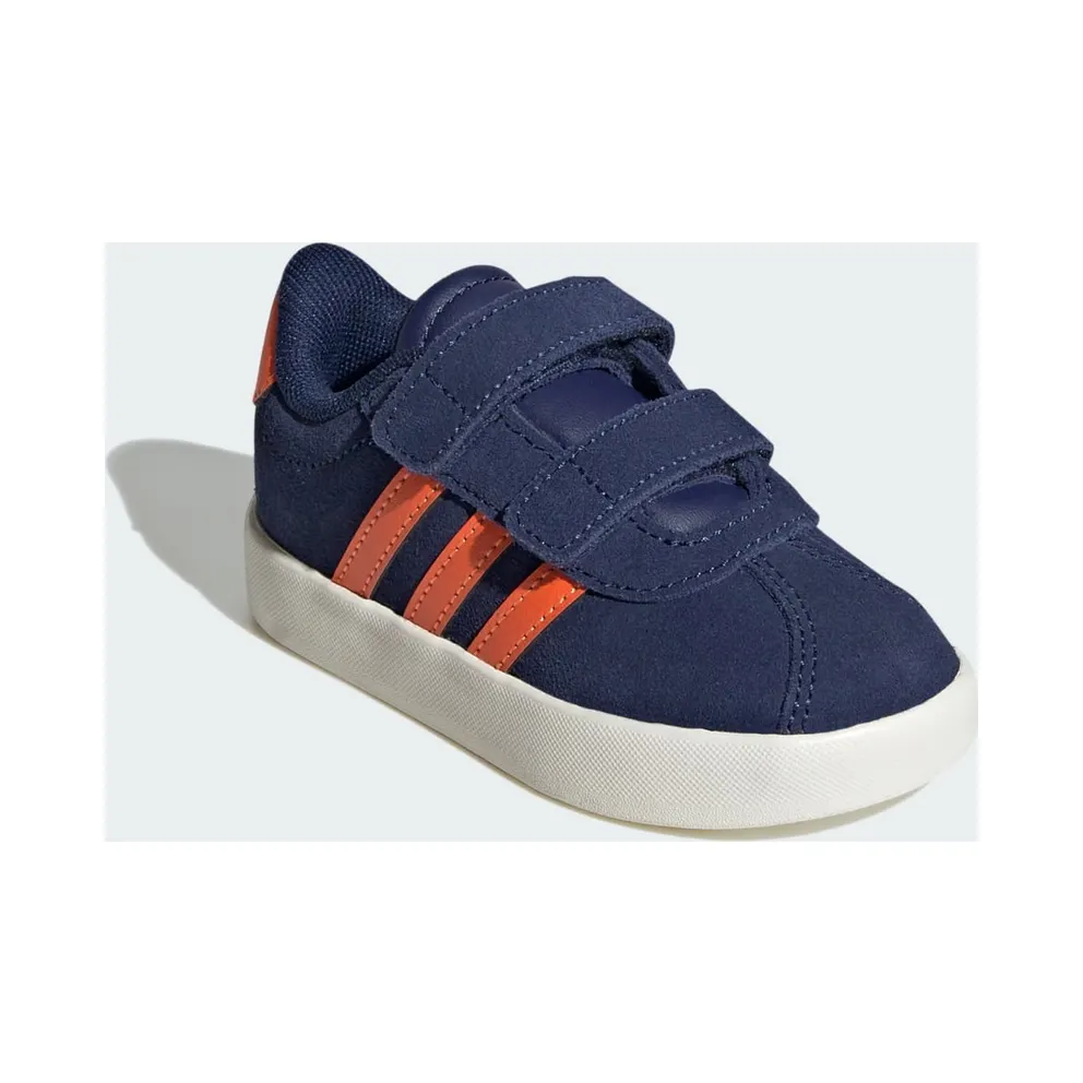 Adidas VL Court 3.0 Dark Blue / Impact Orange / Gold Metallic (JR2217)