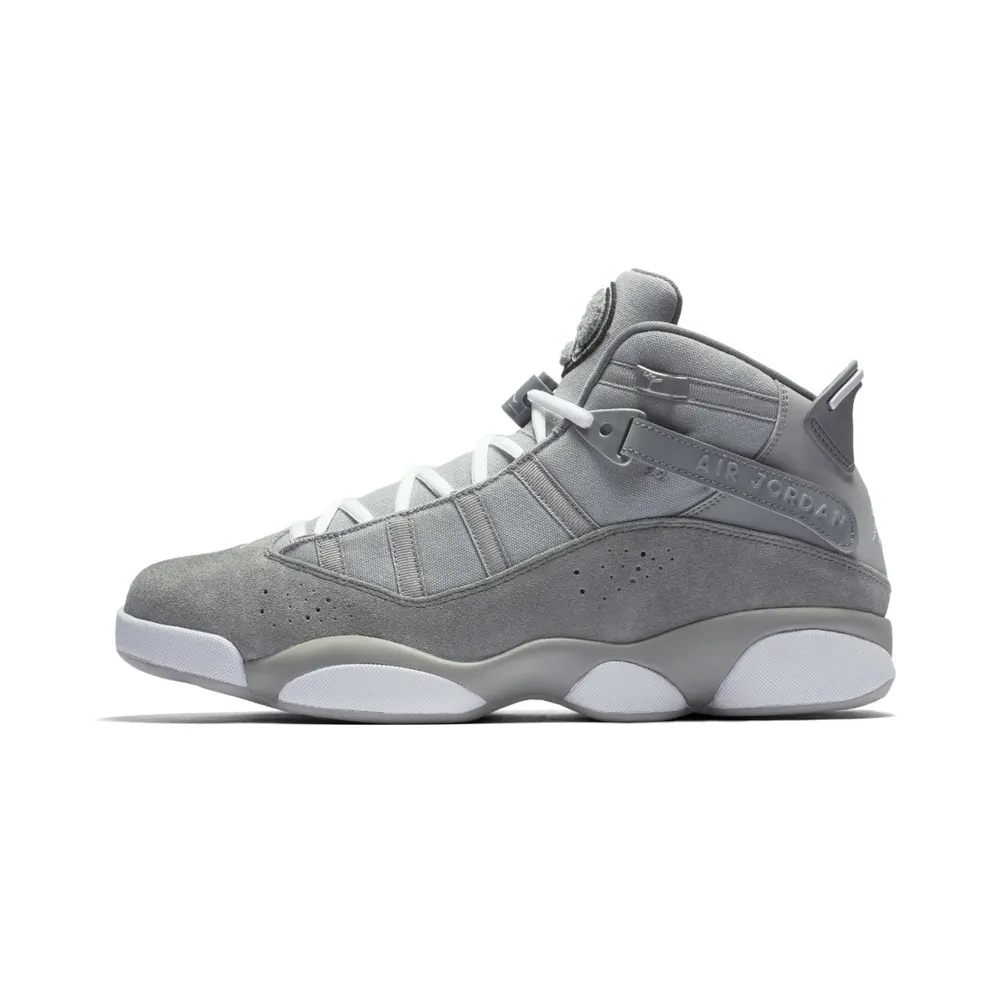 Jordan 6 Rings Cool Grey Matte Silver/Cool Grey-Black-White (322992-014)