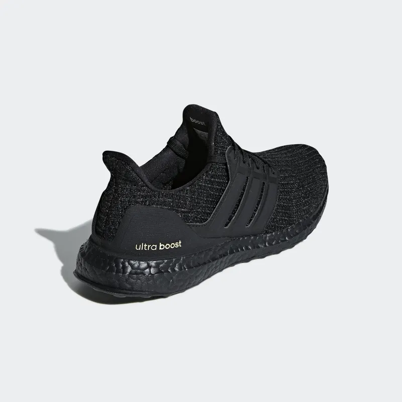 adidas Ultra Boost 4.0 Triple Black Gold (W) CORE BLACK/CORE BLACK/GOLD METALLIC (F36123)