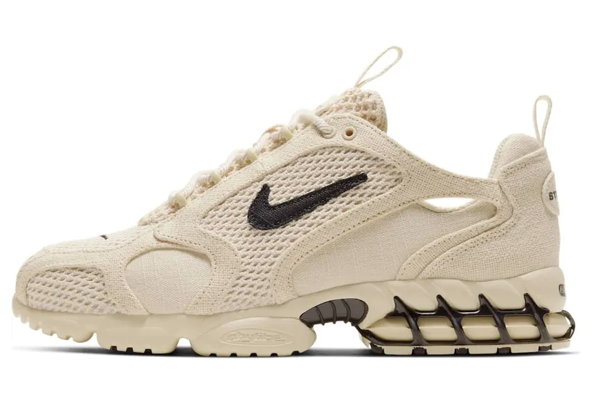 Nike Stussy x Air Zoom Spiridon Caged 2 x Stussy – Fossil (CQ5486-200)