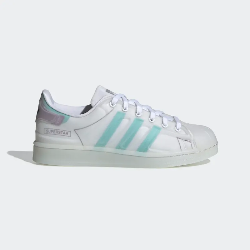 Adidas Superstar Futureshell Cloud White / Acid Mint / Rich Mauve (FY7356)
