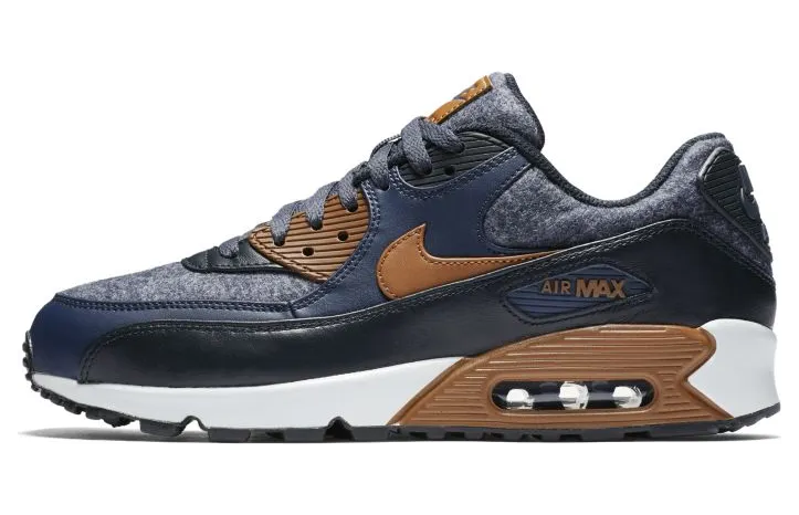 Nike Air Max 90 Premium Thunder Blue Ale Brown (700155-404)