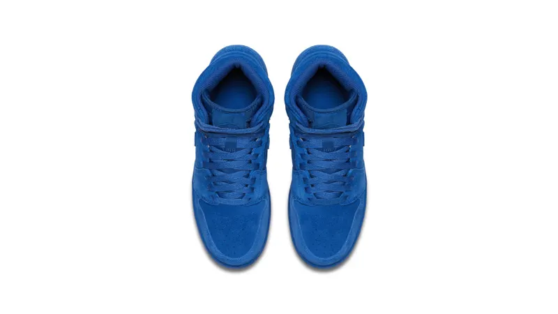 Jordan 1 Retro Blue Suede (GS) Team Royal/Team Royal (705300-404)