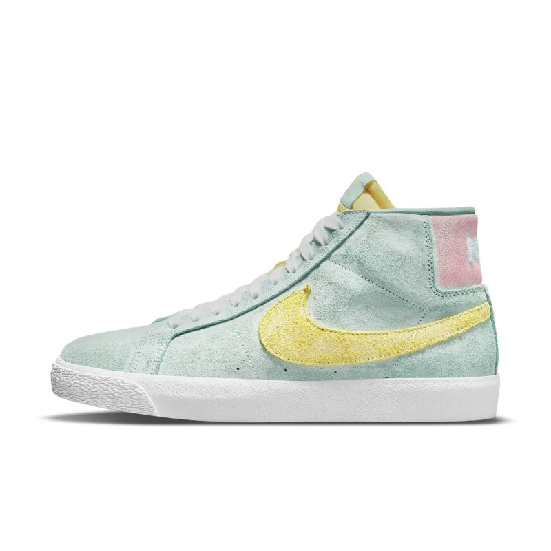 Nike SB Blazer Mid Faded Light Dew – “Light Dew / Green Glow” (DA1839-300)