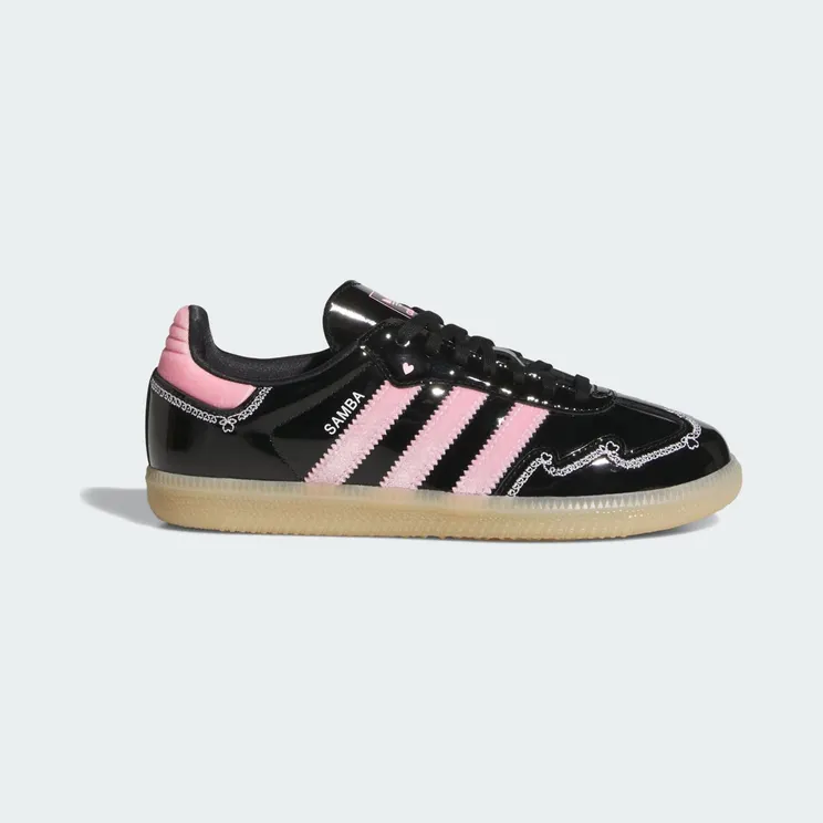 Adidas Samba OG GS “Valentine’s Day Black Light Pink (2026)” (KH9154)