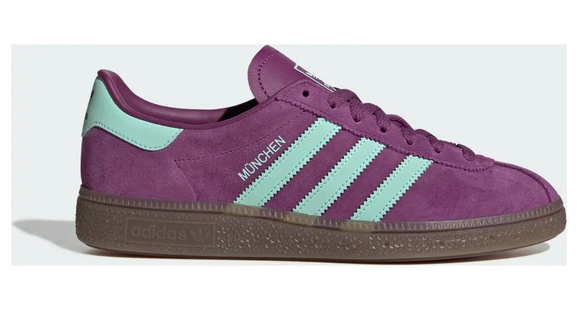 Adidas Muenchen sneakers Rich Mauve / Clear Mint / Gum (JS3995)