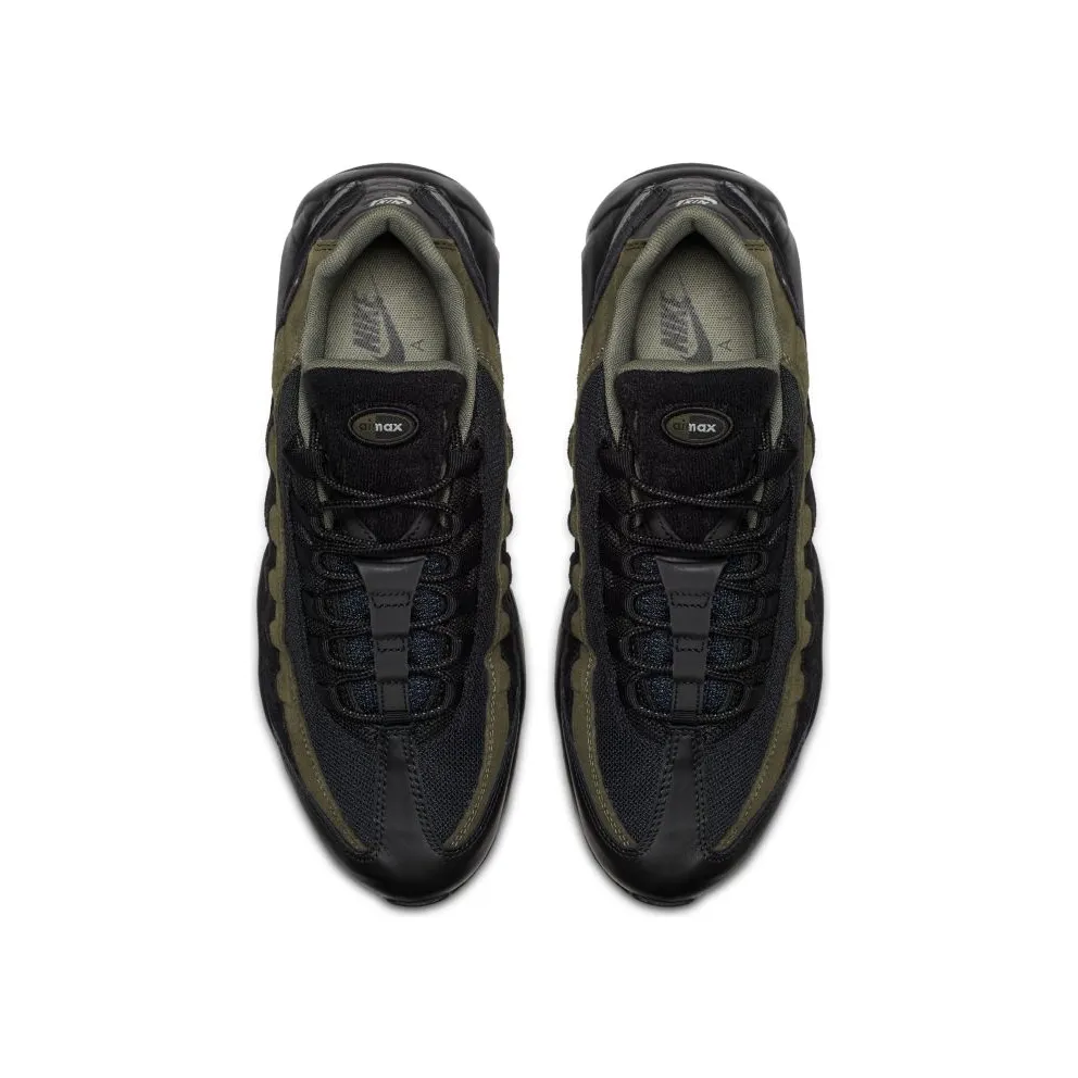 Nike Air Max 95 HAL Black Olive Black/Cargo Khaki-Flat Silver-Black (AH8444-001)