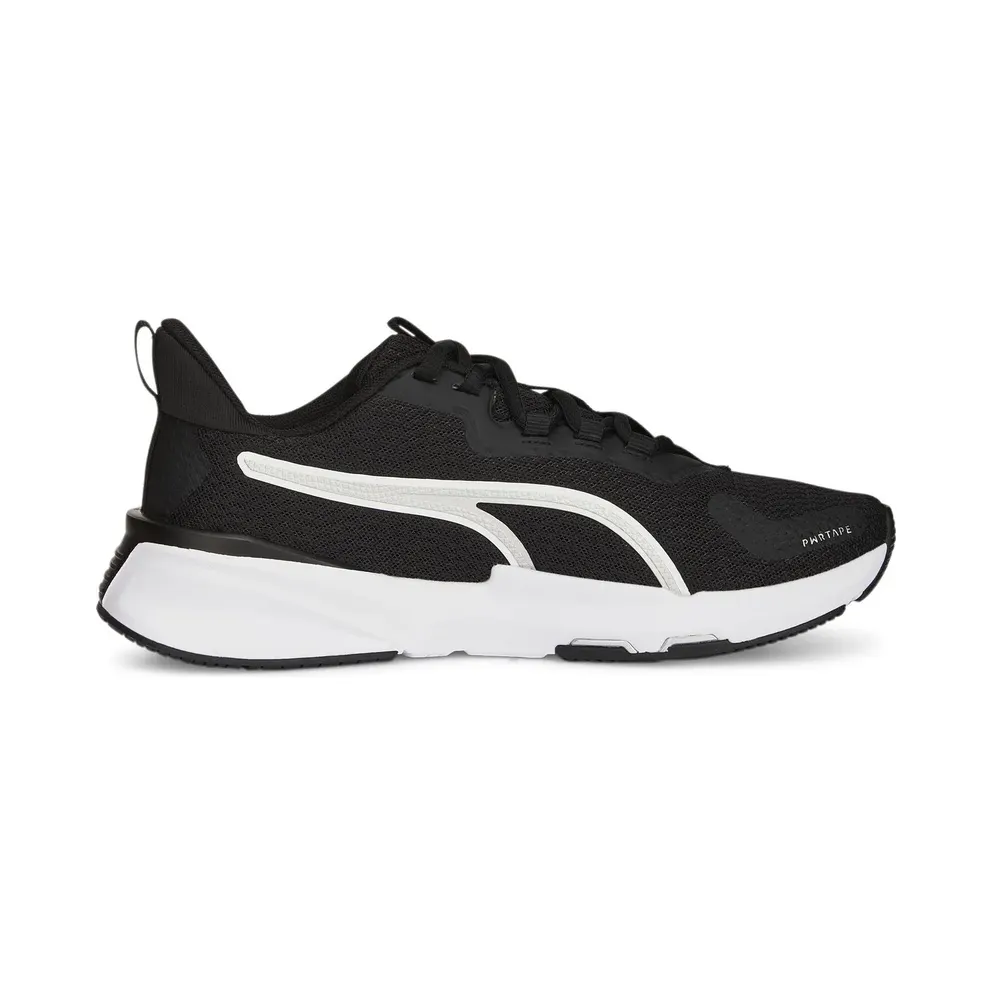 Puma PWRFRAME Training 2 Training Shoes Women 01 – PUMA black/PUMA silver/PUMA white 42.5 Women, Black (377891)
