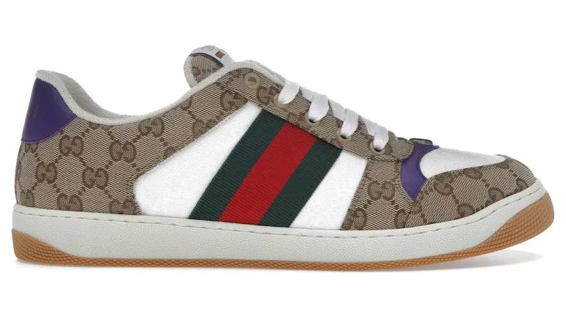 Gucci Screnner GG Beige Purple (812638 FAD3U 9752)