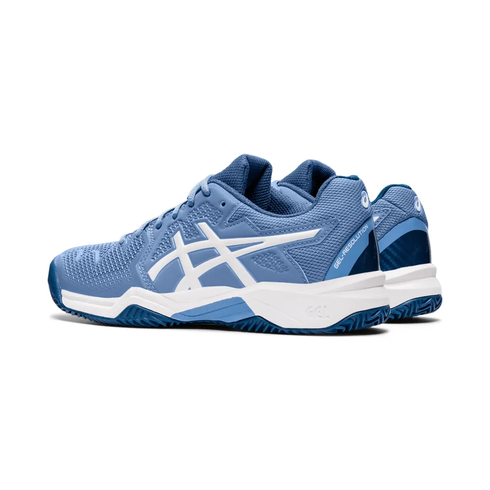 Asics GEL-RESOLUTION 8 GS CLAY Blue Harmony/White (1044A019.404)