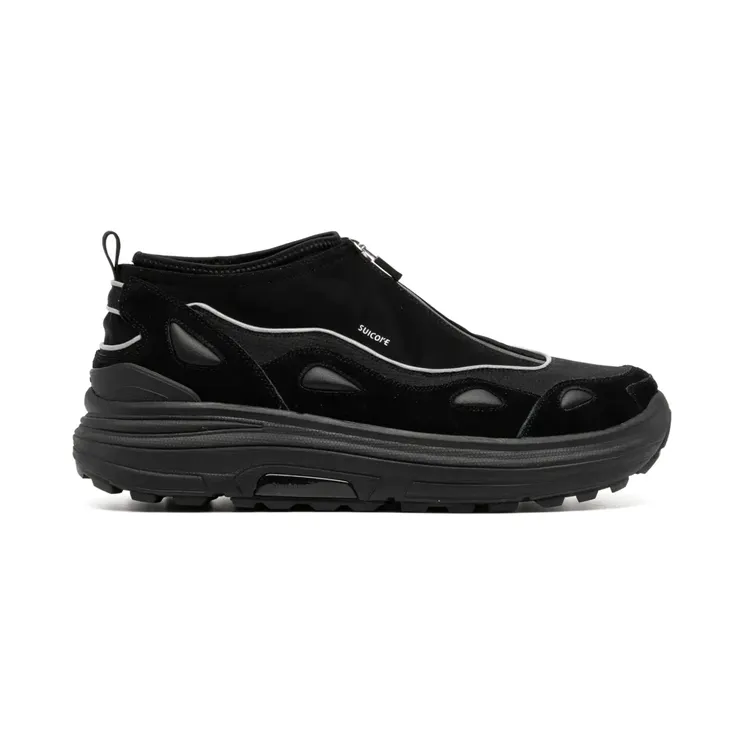 Suicoke Akk-Zip met vlakken “Black” (OG381)