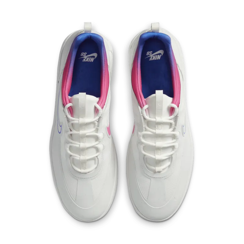 Nike SB Nyjah Free 2 Summit White Pink Blast Racer Blue Summit White/Pink Blast-Pink Blast-Racer Blue (CU9220-100)