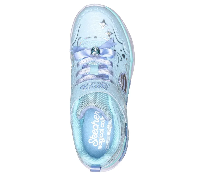 Skechers S-Lights: Princess Steps Sneaker Licht Blue