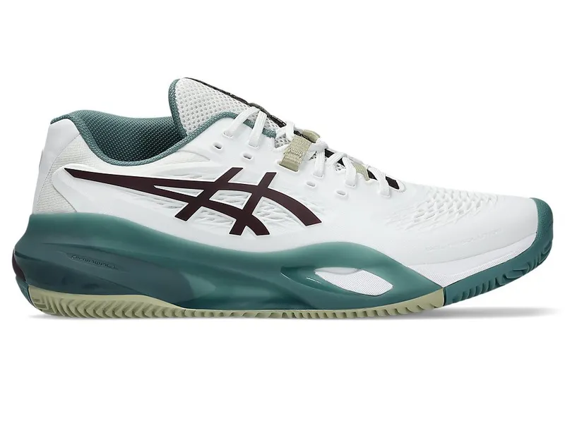 ASICS GEL-RESOLUTION X CLAY “White / Dark Aubergine” (1041A485-104)