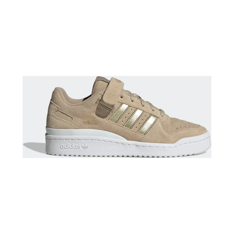 adidas Forum Low Schuh Beige Tone / Cloud White / Matte Gold (H03206)