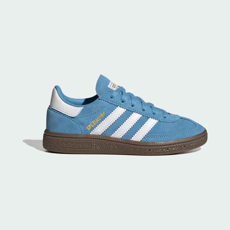 adidas Handball Spezial Shoes Kids “Light Blue / Cloud White / Gum” (JI2896)