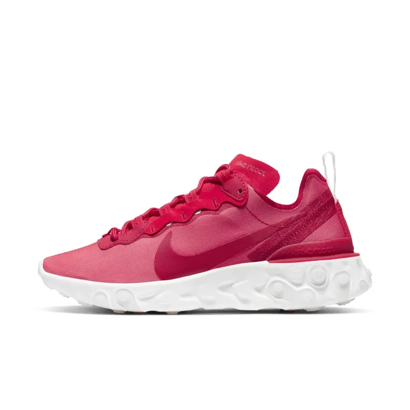 Nike React Element 55 Valentines Day 2020 (W) University Red/White-Sail-Gym Red (CV2206-661)