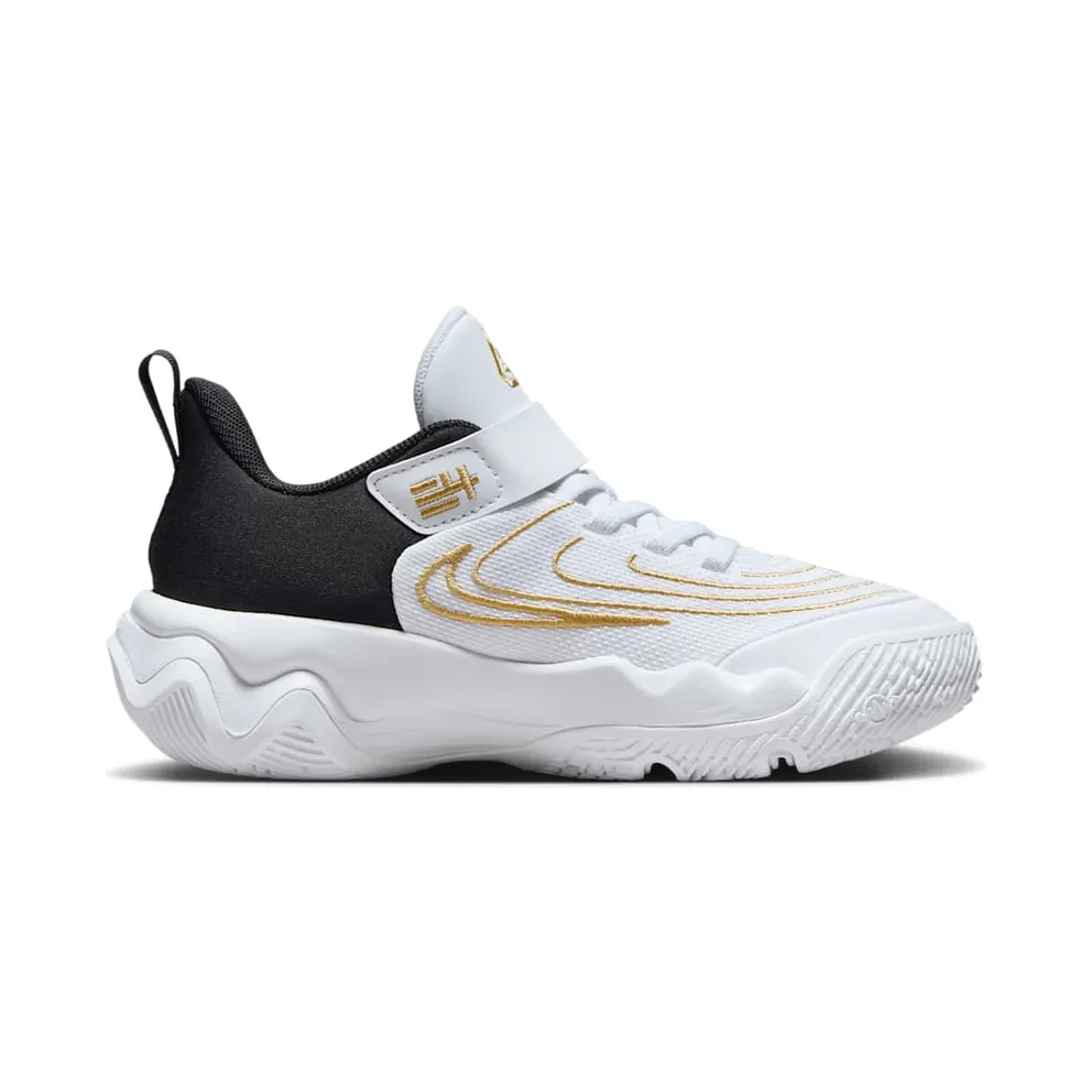 Nike Giannis Immortality 4 White Metallic Gold Black (FZ6733-100)