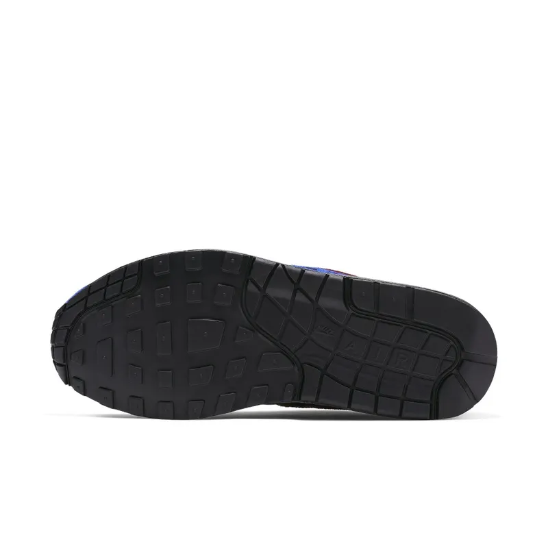 Nike Air Max 1 Black Leopard (W) Black/Red-Royal (BV1977-001)