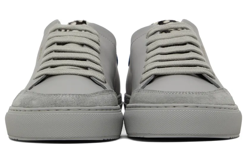 Axel Arigato Grey & Blue Clean 90 Triple Animal Sneakers (28676) (2)