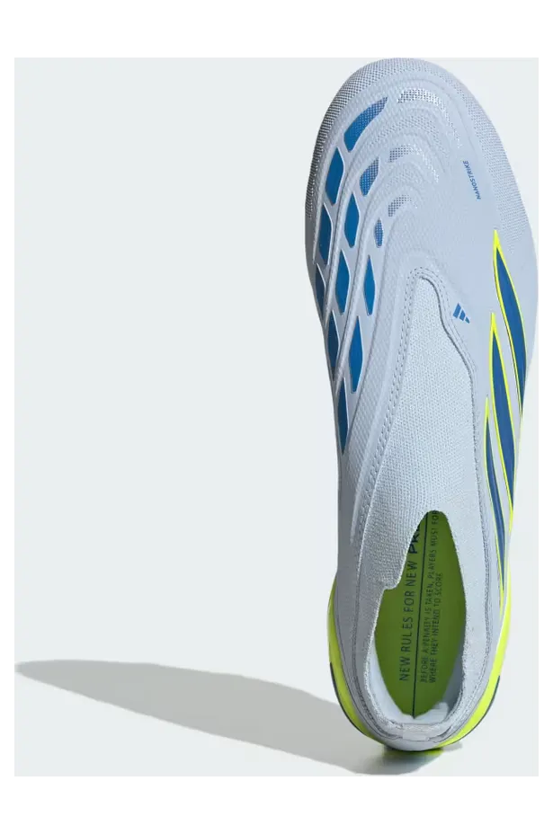 adidas Predator League Laceless Firm Ground Football Boots “Crystal Sky / Ray Blue / Team Solar Yellow 2” (JS2999)