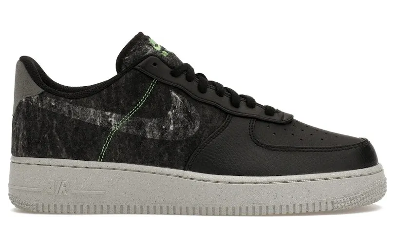 Nike Air Force 1 Low ’07 LV8 Black Electric Green (CV1698-001)