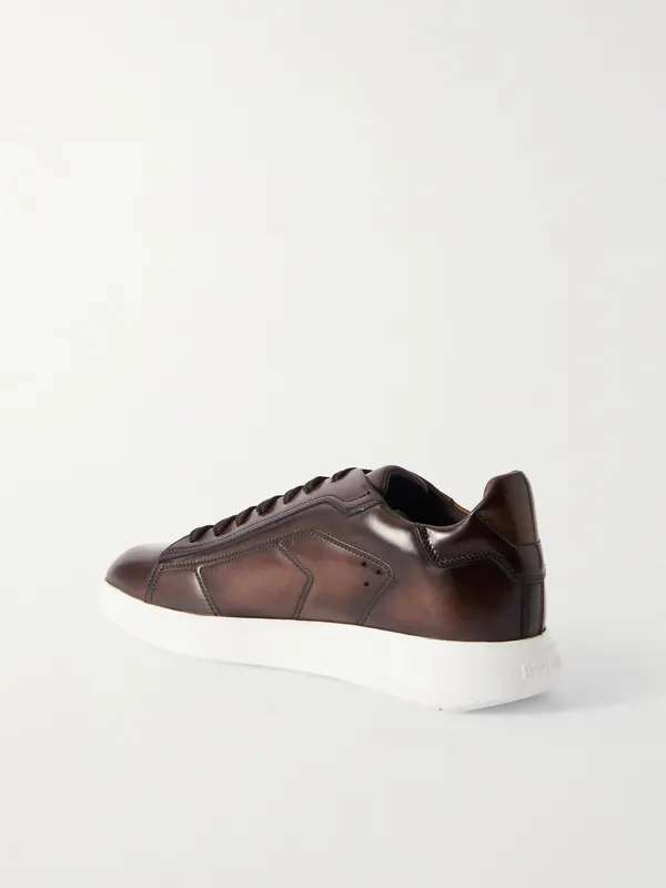 Berluti Stellar Venezia Leather Dark brown (S6490-001)