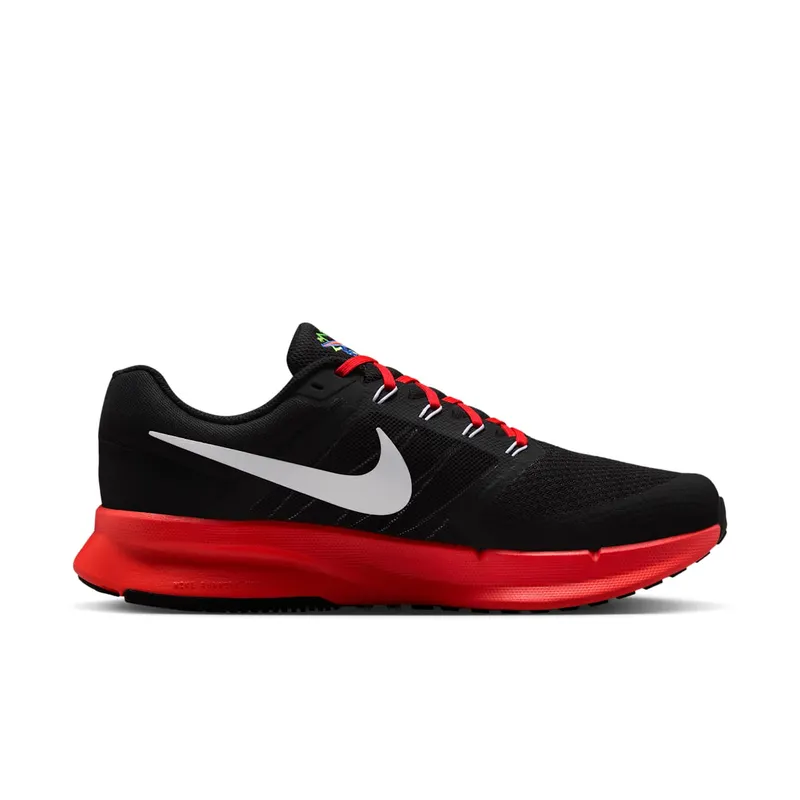 Nike Run Swift 3 Black Bright Crimson White (IB7461-001)