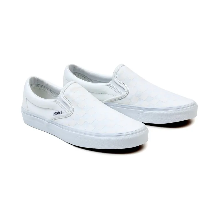 Vans Classic Slip-On White Checkerboard